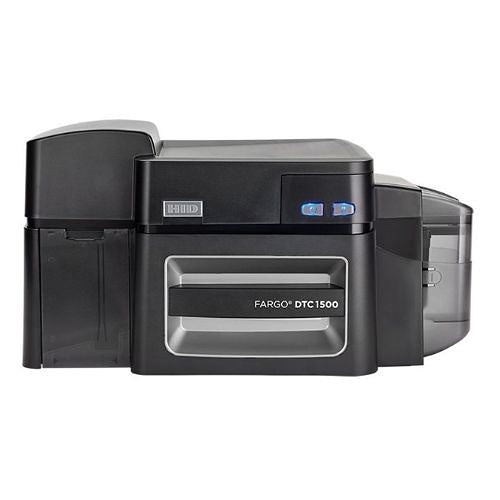 HID FARGO 51406 DTC 1500 Dual ID Badge Printer with Magnetic Encoder