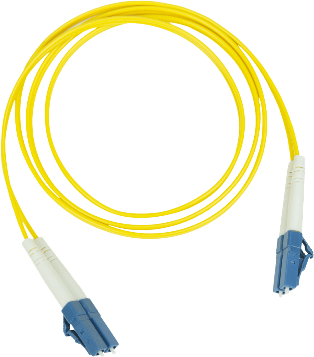 Pakedge® Fiber Optic Patch Cable PVC, 2.0mm LC-LC Single-Mode Duplex 9/125–50M/164Ft