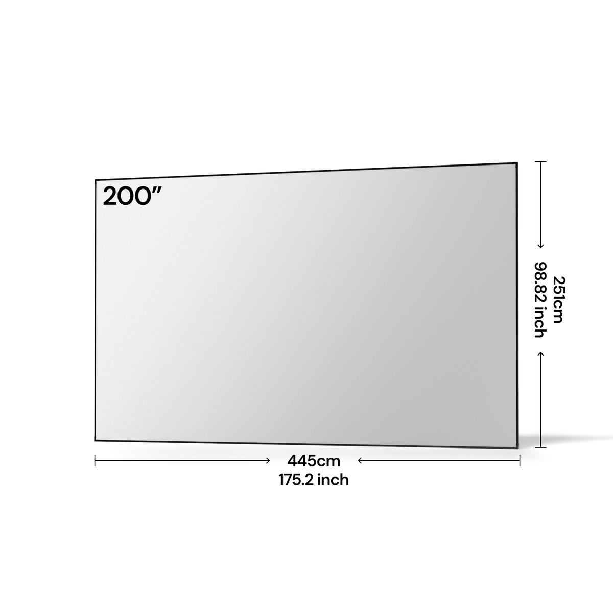 Valerion - 180 Matte White Screen