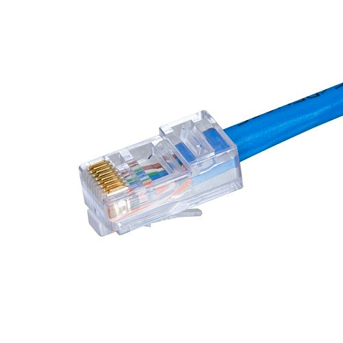 Simply45 S45-1000 CAT5e Unshielded Standard WE, SS Rj45, 100-Pack