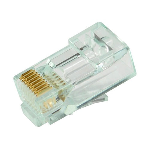 Simply45 S45-1100 CAT6 Unshielded Standard WE, SS Rj45 with Bars45, 100-pack