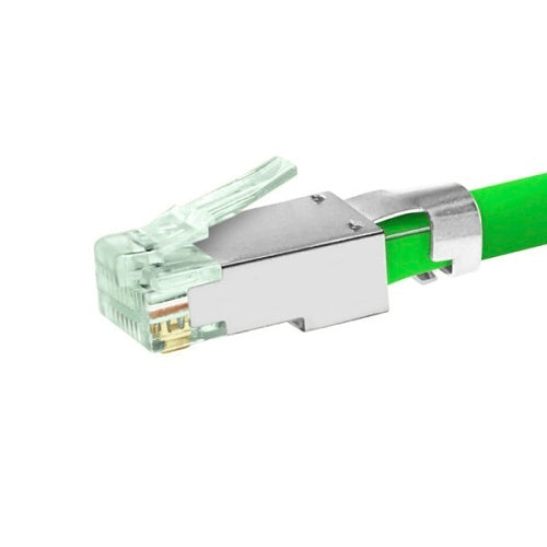 Simply45 S45-1150 CAT6 Shielded External Ground Standard We/Ss Rj45 with Bars45