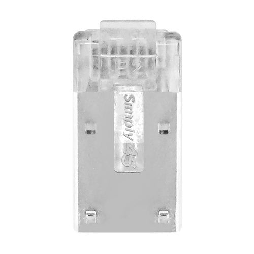 Simply45 S45-1550P ProSeries Pass Through Shielded Cable, CAT5