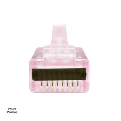 Simply45 S45-1700P Proseries CAT6/6a Unshielded Connector, Pass Through RJ45 with Cap45, 100-Pack