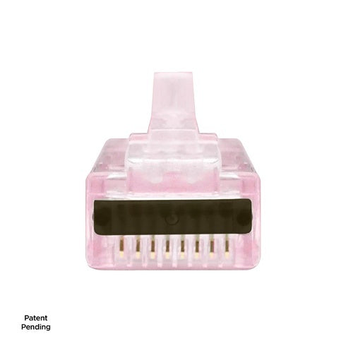 Simply45 S45-1705P CAT6/6A Unshielded Pass-Through RJ45 Modular Plugs with Cap45, 500-Piece