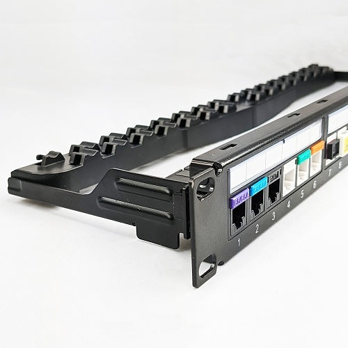 Simply45 S45-2024U Unloaded 24-Port Unshielded Keystone Patch Panel