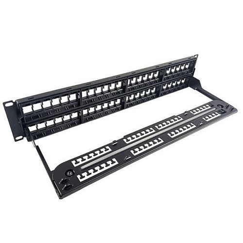 Simply45 S45-2048U Unloaded 48-Port Unshielded Keystone Patch Panel