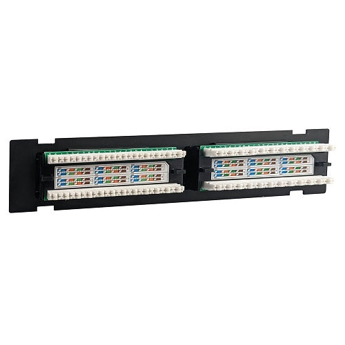 Simply45 S45-2612 CAT6 UTP 12-Port Wall Mount Patch Panel
