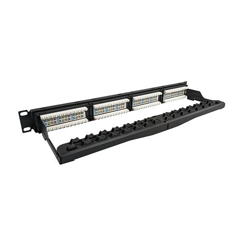 Simply45 S45-2624 CAT6 UTP 24-Port Loaded Patch Panel