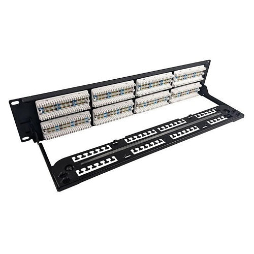Simply45 S45-2648 48-Port Patch Panel, CAT6