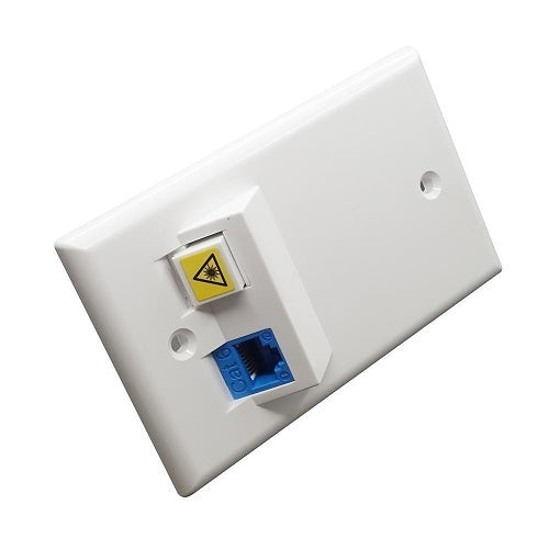 Simply45 S45-3202AW-25 Ceiling Mount Wall Mount Plate, Angled White Ceiling Mount Wall Mount Plate Standard