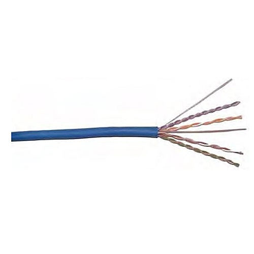 Siemon 9C6P4-E3-06-RXA CAT6 Plenum Cable, 23/4 Solid BC, E3, UTP, CMP, 1000\' (304.8m) REELEX, Blue