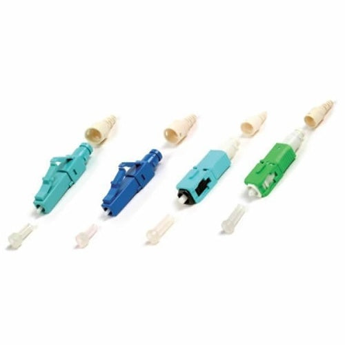 Siemon FC1-LB-LCU-9BL OS1/OS2 Lightbow Fiber Connector with Mechanical Splice, Singlemode, LC UPC, Simplex, Blue