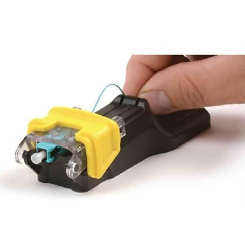 Siemon FC1-LB-LCU-9BL OS1/OS2 Lightbow Fiber Connector with Mechanical Splice, Singlemode, LC UPC, Simplex, Blue