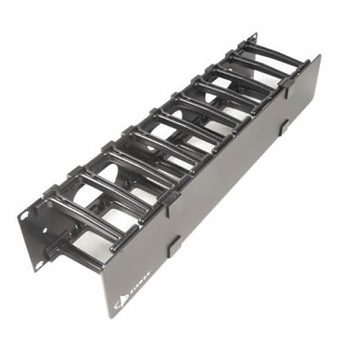 Siemon HCM-6-2U Cable Manager, Horizontal, RouteIT, Single Sided, 6\\"