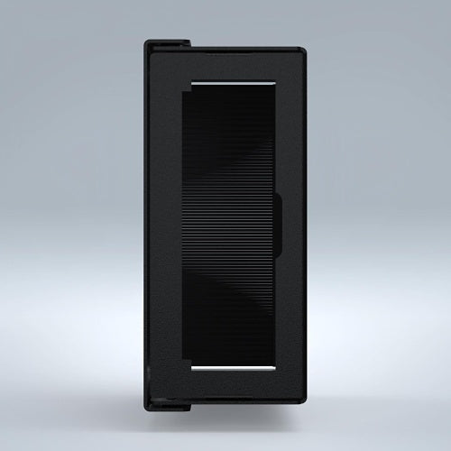 Siemon LVW-M1-01 LightVerse Wall Mount Fiber Enclosure, Fixed Access, 1-Opening, Black