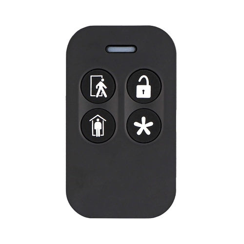 2GIG KEY100-345 4-Button Key Ring Remote, 345 MHz