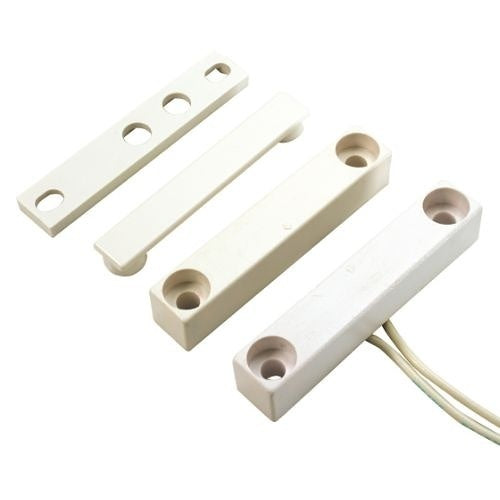 GRI 1100C-12-G 1100 Series Surface Mount Switch Set with Covers, 12" Lead, Standard Gap, 5W, 175V DC, 0.25A, SPDT N/C, C, Gray