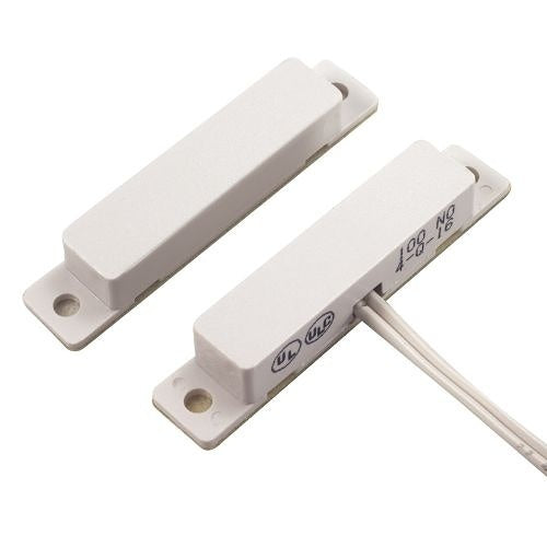 GRI 110-12-B Miniature Surface Mount Switch Set, Brown, Standard Gap up to 1", Closed Loop, Wire Leads, Self Stick