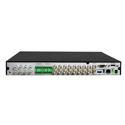 Speco H24WHRLNM2TB 24-Channel Wall Mount Hybrid Video Recorder, Includes 2TB Storage and Mounting Kit
