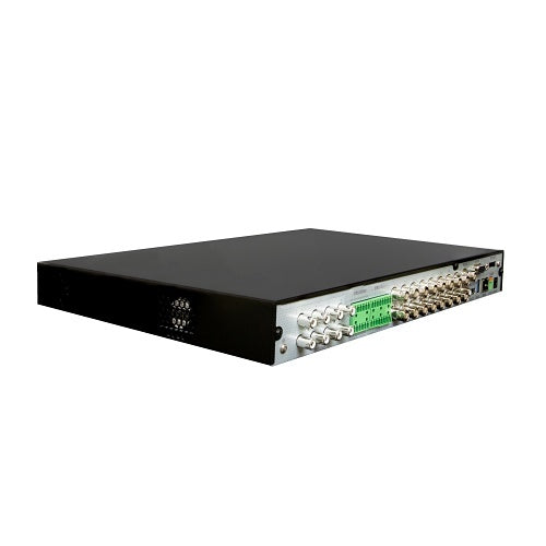 Speco H24WHRLNM2TB 24-Channel Wall Mount Hybrid Video Recorder, Includes 2TB Storage and Mounting Kit