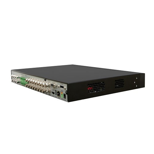 Speco H24WHRLNM2TB 24-Channel Wall Mount Hybrid Video Recorder, Includes 2TB Storage and Mounting Kit