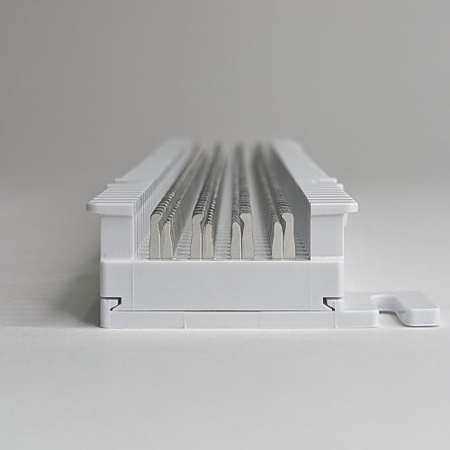 ICC IC066NB050 66M Wiring Block 50-Pair without Bracket, 66M1-50 Punch Down Block for Telephone System, Punch Down Cabling and Wire Termination, 10\\"H x 3.5\\"W x 1\\"D, White