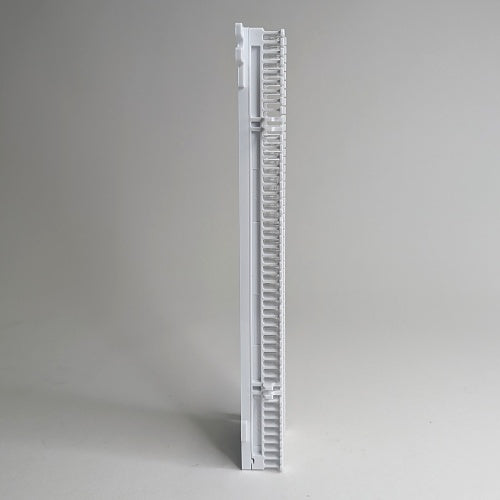 ICC IC066NB050 66M Wiring Block 50-Pair without Bracket, 66M1-50 Punch Down Block for Telephone System, Punch Down Cabling and Wire Termination, 10\\"H x 3.5\\"W x 1\\"D, White