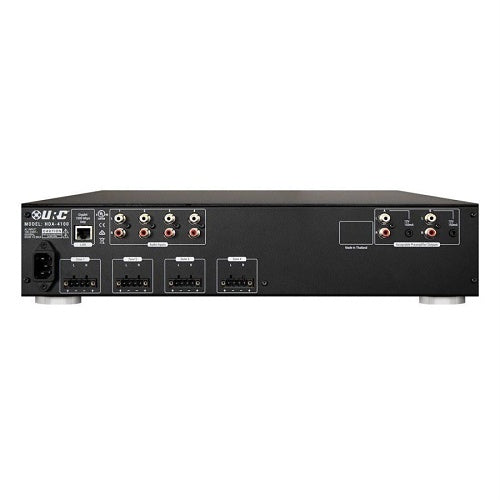 URC HDA-4100 Total Control Multi-Zone Amplifier, 4-Source, 4-Zone Stereo Audio or 8-Zone Mono Audio Distribution
