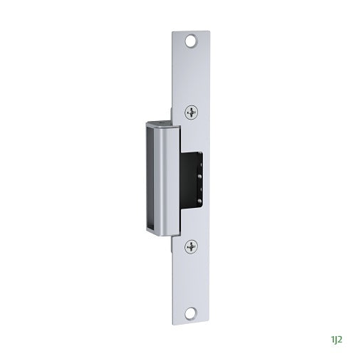 HES 1500C-605-LMS 1500 Series Complete Pac Electric Strike with 1LB Faceplate Kit for Latchbolts, Lock Monitor and Strike Monitor, Bright Brass