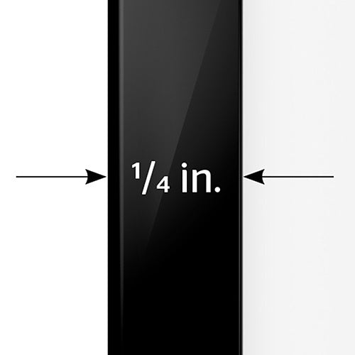 Da-Lite 23695 UTB Contour Fixed Frame Projection Screen, Wall Mounted Screen with Ultra Thin Bezel, 16:9 HDTV, Da-Mat, 133\\" Screen, TAA Compliant