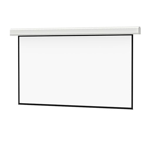 Da-Lite 36982L 271\\" Advantage Electric Projection Screen with Plenum-Rated Case and Trim, Ceiling Recessed, 16:9 HDTV, 120V, Slot, Matte White