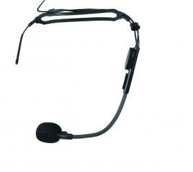 Headset mic black mini XLR (TA4F) connector High Performance