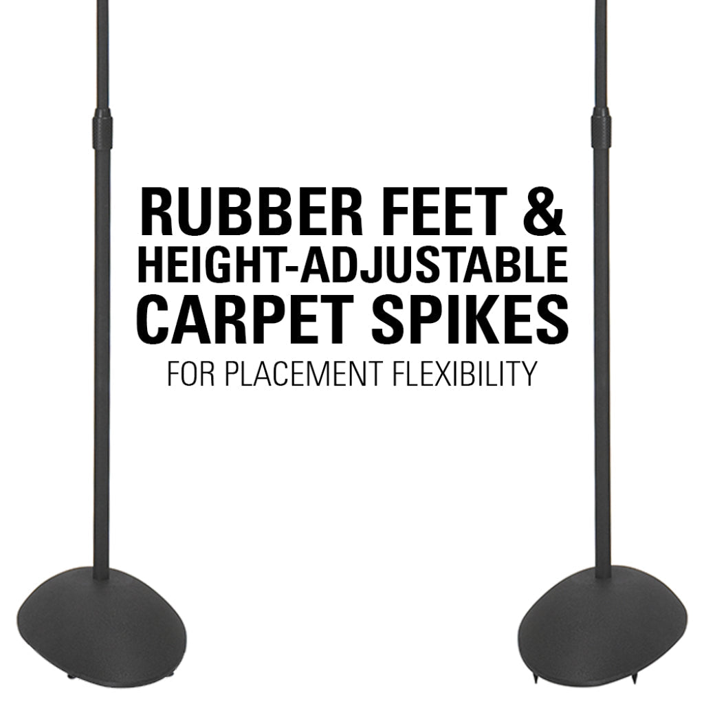 Sanus 28-38\\" Adjustable Speaker Stand (Pair)