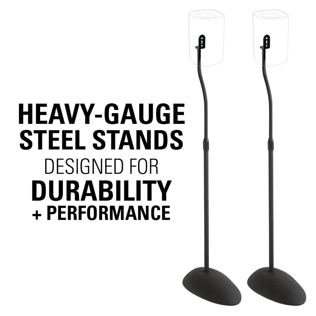 Sanus 28-38\\" Adjustable Speaker Stand (Pair)