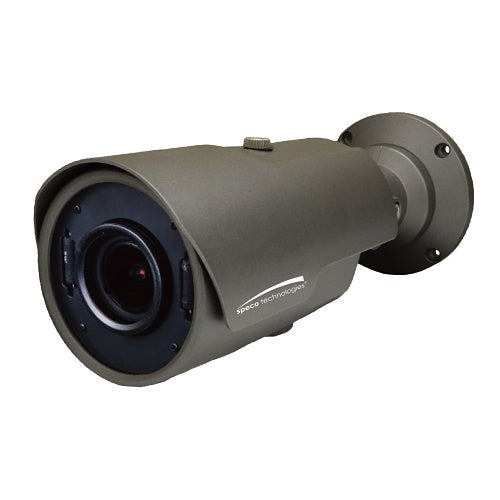 Speco HTi702TM 2MP HD-TVI Intensifier Bullet Camera with Junction Box, 5-50mm Motorized Lens, IP67, Dark Gray