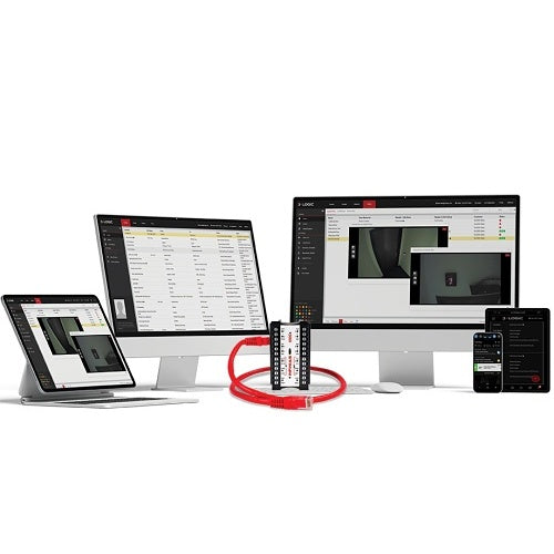 infinias S-EIDC+ Ethernet-Enabled Integrated Door Controller, PoE Powered, Supports Wiegand/OSDP Readers