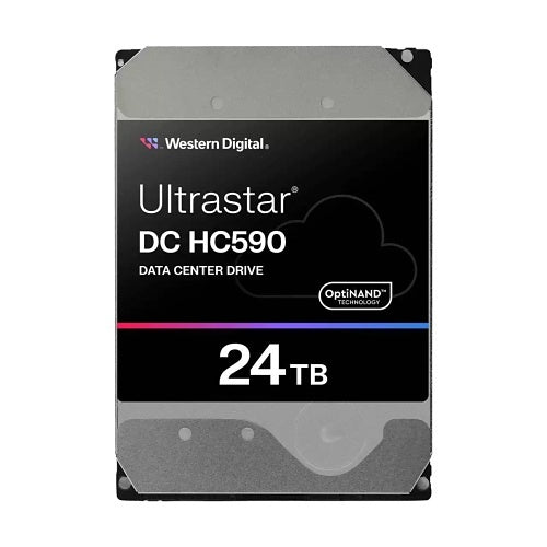Western Digital 0F59373 Ultrastar DC HC590 Series 24TB Data Center HDD, SATA, 3.5\\"