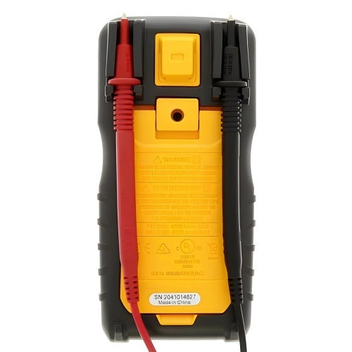 IDEAL IDEAL INDUSTRIES 600V Auto Range Multim with NCVT and Temp, Multims