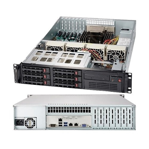 Inaxsys 2U-IPS-18T 2U Rackmount IP Server, 18TB