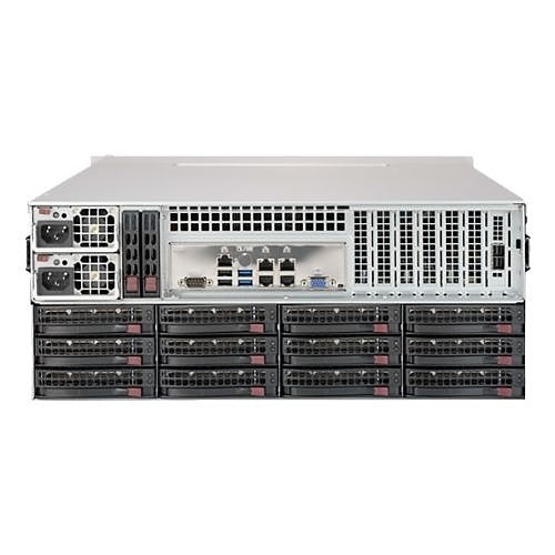 Inaxsys 4U-MIPS-464T-RAID5-HSDS 4U Rackmount Hot-Swappable Drive IP Server with RAID5 and Redundant PSU, 464GB HDD
