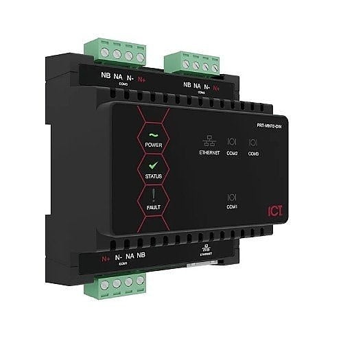 ICT PRT-MNR2-DIN Protege DIN Rail Module Network Repeater