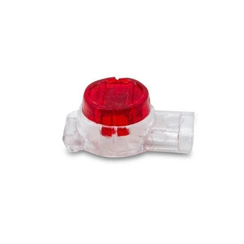 Triplett URC-100PK 3-Wire UR IDC Insulation Displacement Connectors for 19â€"26 AWG Solid Copper Wire, Red, 100 Pack