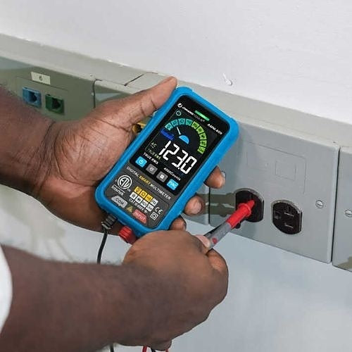 Jonard Tools AMM-600 Automatic Intelligent Digital Multimeter, 600V