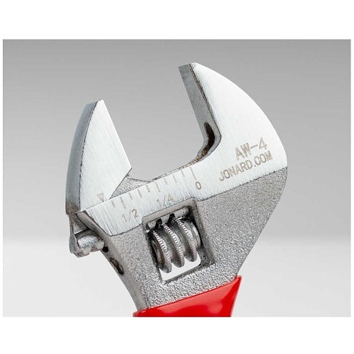 Jonard Tools AW-4 4\\" Adjustable Wrench with Extra Wide Jaws
