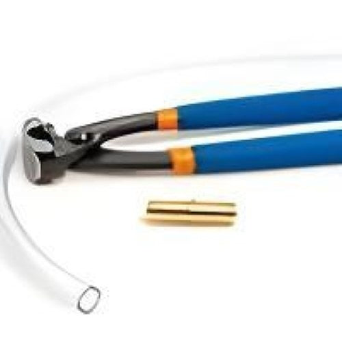 Jonard Tools ECP-100 Single-Ear Hose Clamp Pliers, Straight Jaw