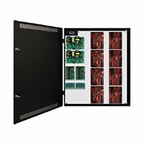 LifeSafety Power FPO150/250-2D8P2M8PNL4E8M2 Mercury Unified Power 16-Door Wired, 12A/12V and 10A/24V, 16 Managed, 16 AUX