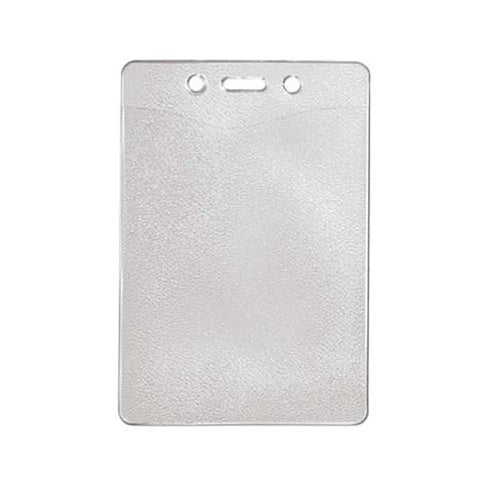 Brady ID 1815-1300 Clear Vinyl Vertical Badge Holder