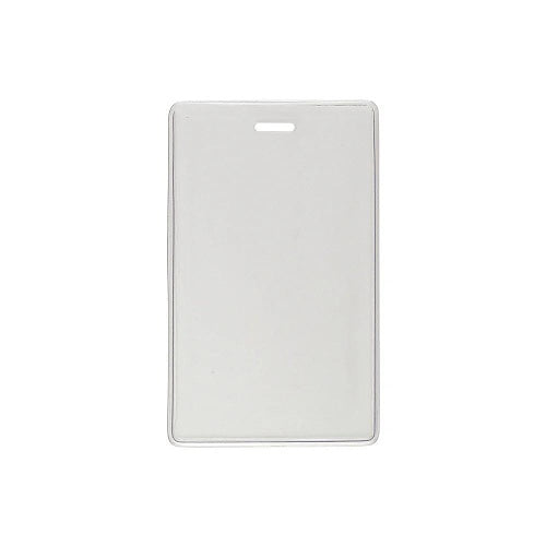 Brady ID 1840-5050 ID Card and Badge Holder, BDRL VTPL Prox 2.63x4.5" Pom Clear