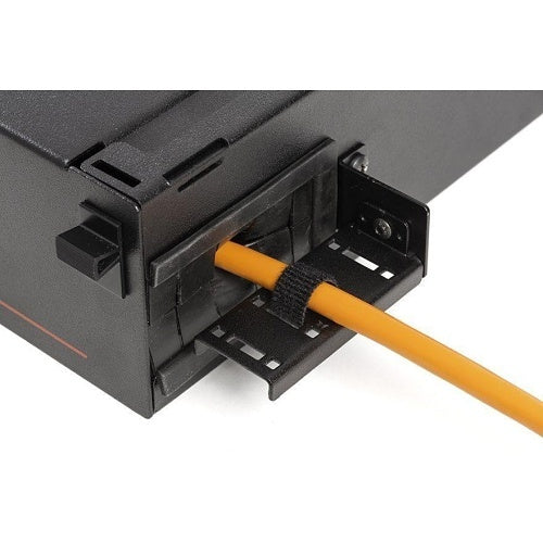 OCC RTC2U-6APBL Enclosure Rack Mount with (6) Adapter Plate, Black